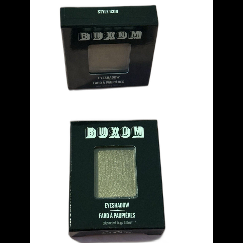 2 Buxom Eye Shadow Single Refill Style Icon metallic taupe shimmer brown New